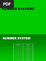 Number System