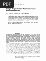 Sample Preparation For Accelerator-Based Radiocarbon Dating