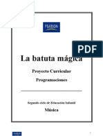 Batuta 3-4-5 Años Programación y Proyecto Curricular Madrid