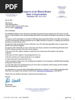 7/25/13 Letter From Rep. Rob Woodall To CDC COO Sherri Berger Re: Claimed Investigation of CDC Executive Who Moonlighted As Corporate Treasurer For The Save-A-Life Foundation (SALF)