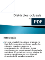 Disturbios Oclusais