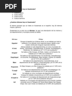 Cuántas Culturas Hay en Guatemala, Cuántos Idiomas Hay en Guatemala