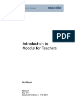 Moodle For Teachers