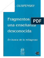 Fragmentos de Una Enseñanza Desconocida de P. D. Ouspensky v1.0