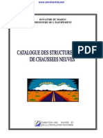 Catalogue Structures Types Chaussees Neuves