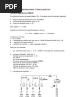 Calculo Bateria de Capacitores