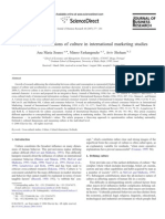 Hofstede&#39 S Dimensions of Culture in International Marketing Studies