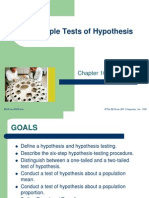 Hypothesis Testing