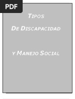 Folleto Tipos de Discapacidad