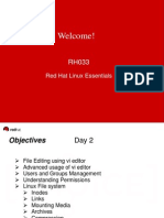 Welcome!: Red Hat Linux Essentials