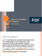 Dental Cements PDF