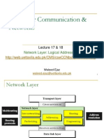 Computer Communication & Networks: Network Layer: Logical Addressing