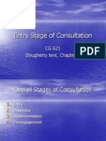 Entry Stage of Consultation: CG 621 Dougherty Text, Chapter 3