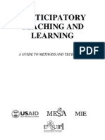 Participatory Teaching and Learning: A Guide To Methods and Techniques