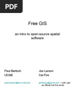 Free GIS: An Intro To Open-Source Spatial Software