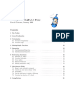 Fast Matlab Code