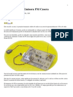 Hazte Tu Propia Emisora FM Casera