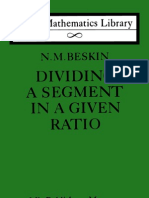 Beskin Dividing Line Segment in Given Ratio LML