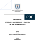 Kertas Kerja Program 1 Murid 1 Sukan