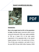 Model Project On Improved Rice Mill