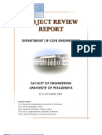 Dept. of Civil Engineering, University of Peradeniya