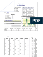 5S Audit Sheet