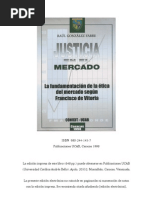 Justicia en El Mercado - Francisco de Vitoria