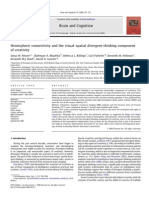 Hemispheric Connectivity and The Visual-Spatial Divergent-Thinking Component of Creativity