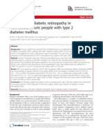 Predictors For Diabetic Retinopathy in Normoalbuminuric People With Type 2 Diabetes Mellitus