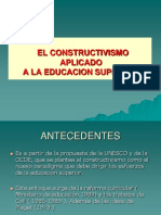 El Constructivismo Aplicado A La Educacion Superio