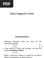 Static Magnetic Fields