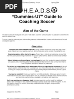 U7 Coaching Guide