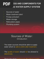 Sources of Water