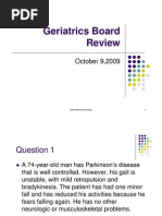 Geriatrics Board Review: October 9,2009