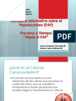 Sensibilización de Profesionales de La Salud IMPORTANCIA PAP