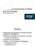 Relative Autonomy of State and Civil Society