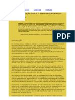 A Argumentação Oral e o Texto Argumentativo