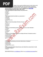 Indian History MCQ