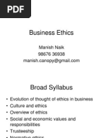 Business Ethics