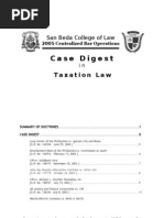 Taxation Law - Case Digest (Part 2)