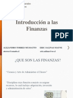 Introduccion A Las Finanzas