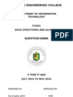 Data Structures Question Bank