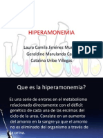 HIPERAMONEMIA