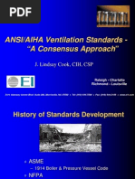 ANSI/AIHA Ventilation Standards - " A Consensus Approach