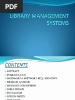 Library Management Systems