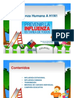 Influenza A H1N1 Educacion