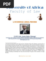 Legal Process - Learners' Module