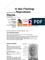 Anatomi Dan Fisiologi Sistim Reproduksi Wanita