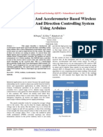 Touch Screen and Accelerometer Based Wireless Motor Speed and Direction Controlling System Using Arduino