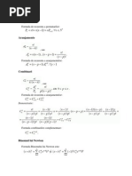 Combinari Aranjamente Si Permutari Teoria